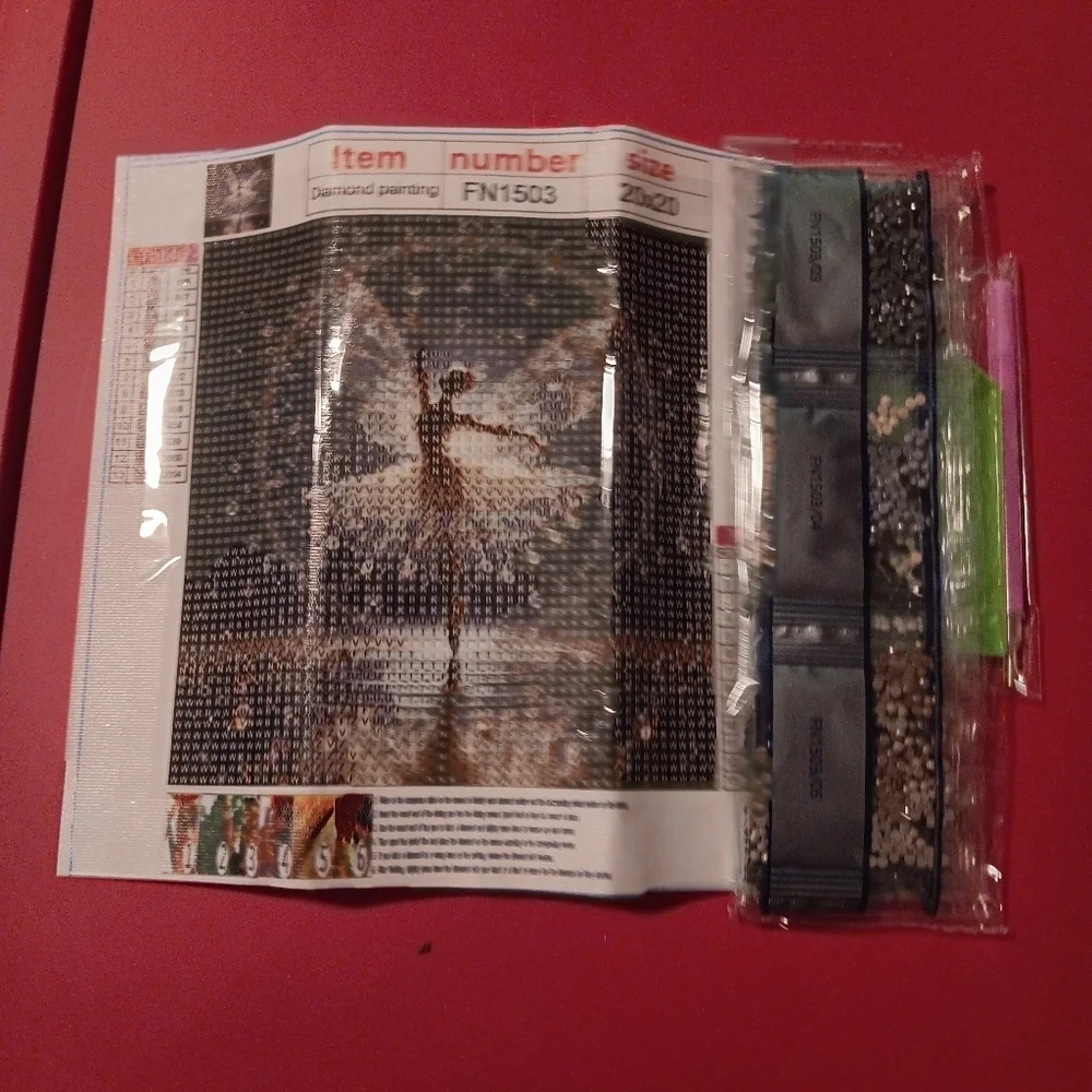 Diamond Painting Kit with Beads 20x20